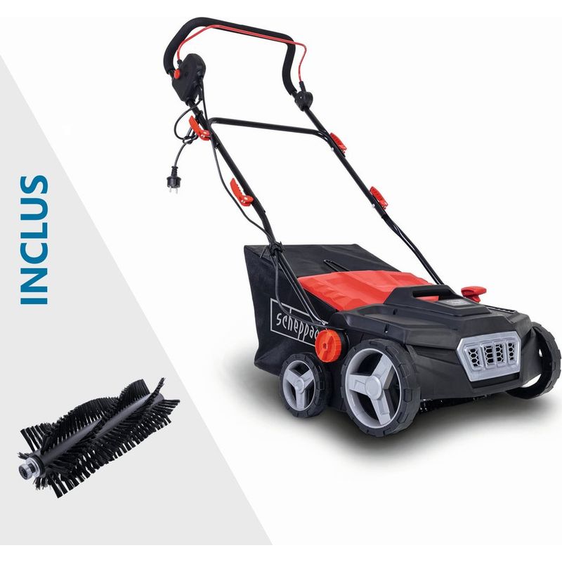 EBERTH Benzin-Kehrmaschine 3 PS – 52 Ccm, 60 Cm Kehrbreite, Mit Tragegurt & 2 Walzen