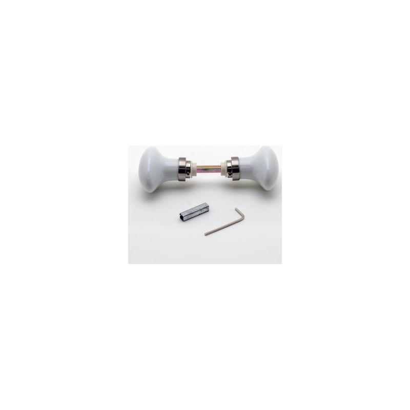 Bouton Double Ovale En Aluminium Noir – Quincadeco – Design Moderne, 230g