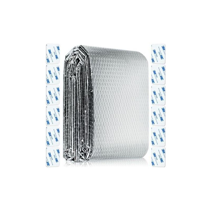 Film Isolant Réfléchissant Pour Radiateur – 5 X 0,6 M, 3 Mm D’épaisseur, Argenté !