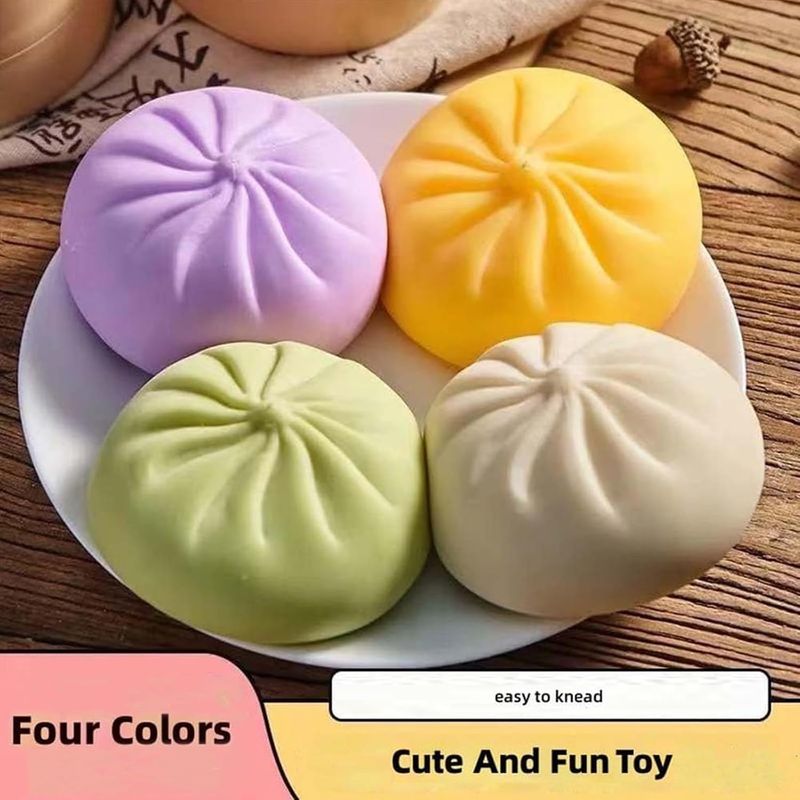 Squishies Raviolis, Balles Anti-Stress Raviolis Colorés Jouet Sensoriel Fidget, Mignon Jouet Petit Pain Vapeur avec Panier Vapeur pour Aliments, pour Garnitures de Panier de Pâques Cadeaux de Fête Squishies Raviolis, Balles Anti-Stress Raviolis Colorés Jouet Sensoriel Fidget, Mignon Jouet Petit Pain Vapeur avec Panier Vapeur pour Aliments, pour Garnitures de Panier de Pâques Cadeaux de Fête