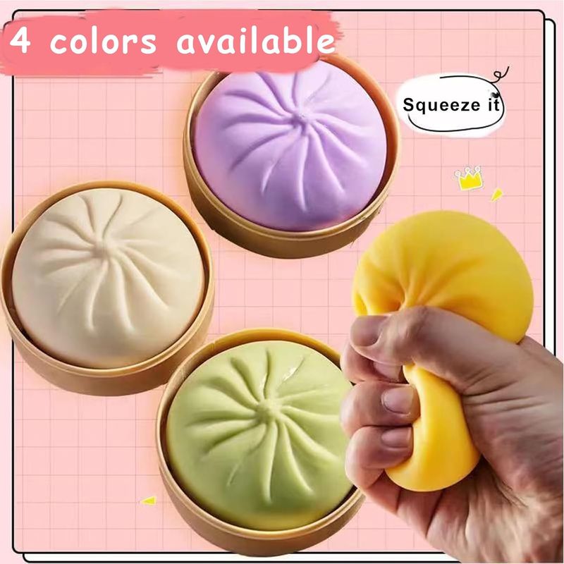 Balles anti-stress colorées en forme de raviolis, réutilisables, à faible rebond, jouets de décompression, boules de pâte, cadeaux uniques pour la décoration de la maison 15 Balles anti-stress colorées en forme de raviolis, réutilisables, à faible rebond, jouets de décompression, boules de pâte, cadeaux uniques pour la décoration de la maison 15