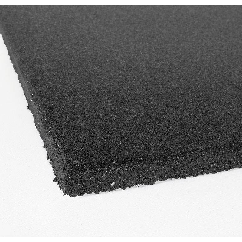 Revêtement De Sol Sport Caoutchouc – Dalle 100x100 Cm, 20 Mm, 70% SBR + 30% EPDM