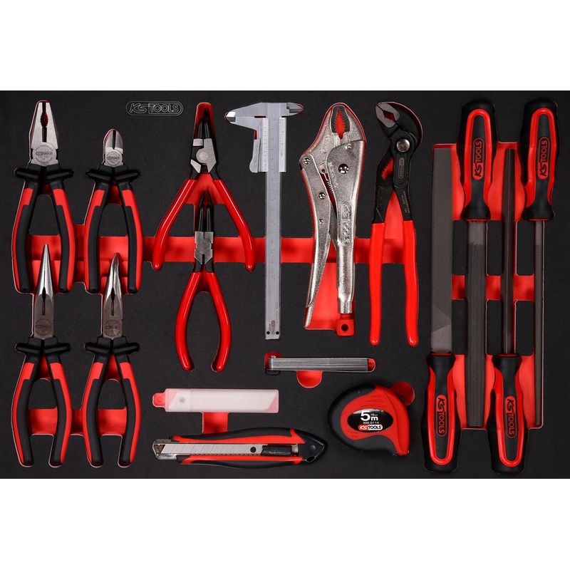 Jeu De 4 Pinces KS TOOLS BERYLLIUMplus – Sans étincelles, Antidéflagrantes, Multicolore