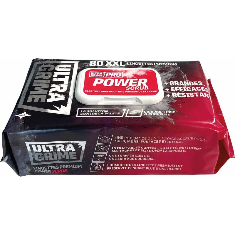 Lingettes Ultra Grime Power Scrub