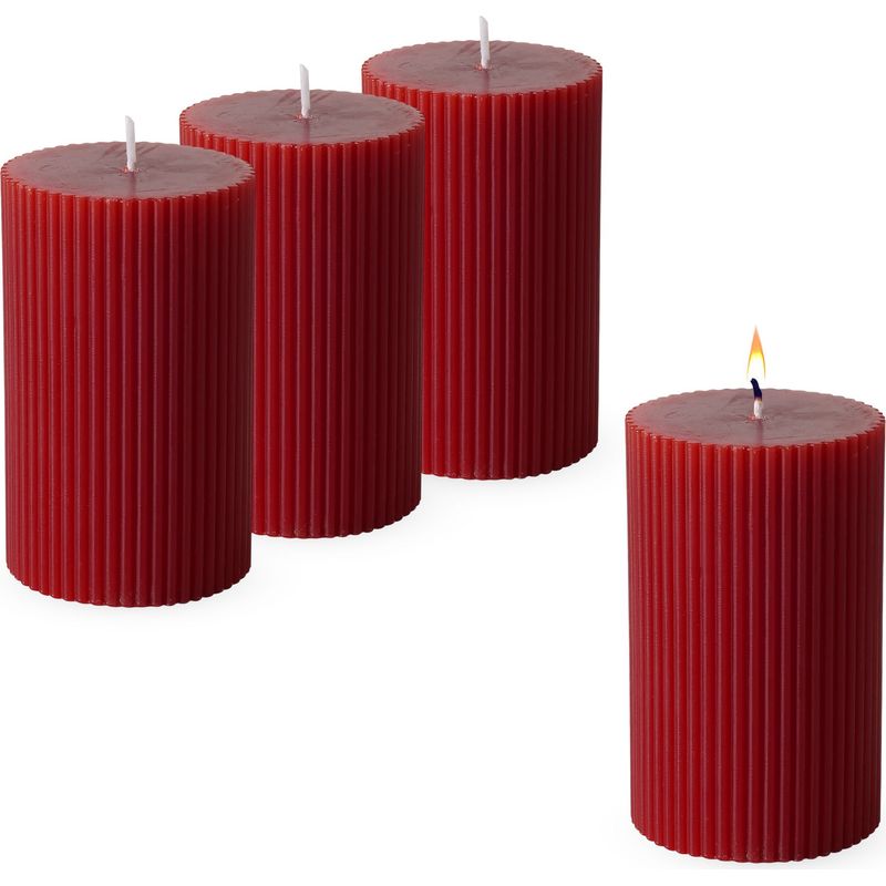 Flackernde LED Da By LED-Kerzen Mit Lichterkette – 3 Flammenlose Batteriekerzen In Weiß, Inkl. Fernbedienung, Timer-Funktion (Batterien Nicht Enthalten)
