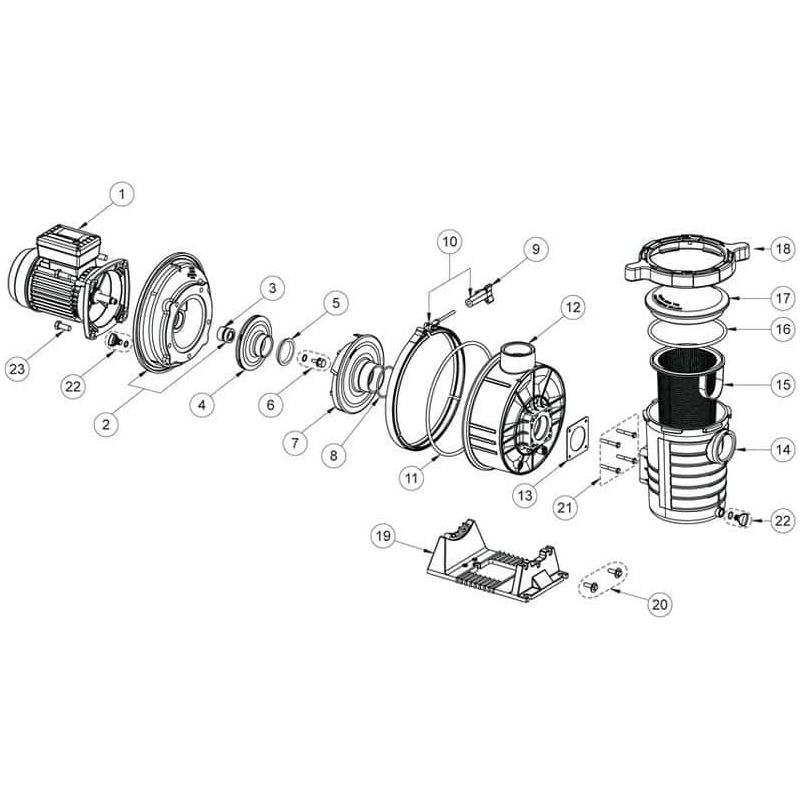 Pentair Fleck Trafo 230V Auf 24V 10VA – DLA2410C-BS, Ersatz Für 25651, Made In UK