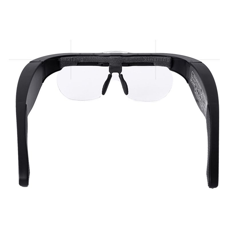 Lunettes Loupe Frontale avec 2 Lumières LED - 8 Lentilles Détachables 2 Lunettes Loupe Frontale avec 2 Lumières LED - 8 Lentilles Détachables 2