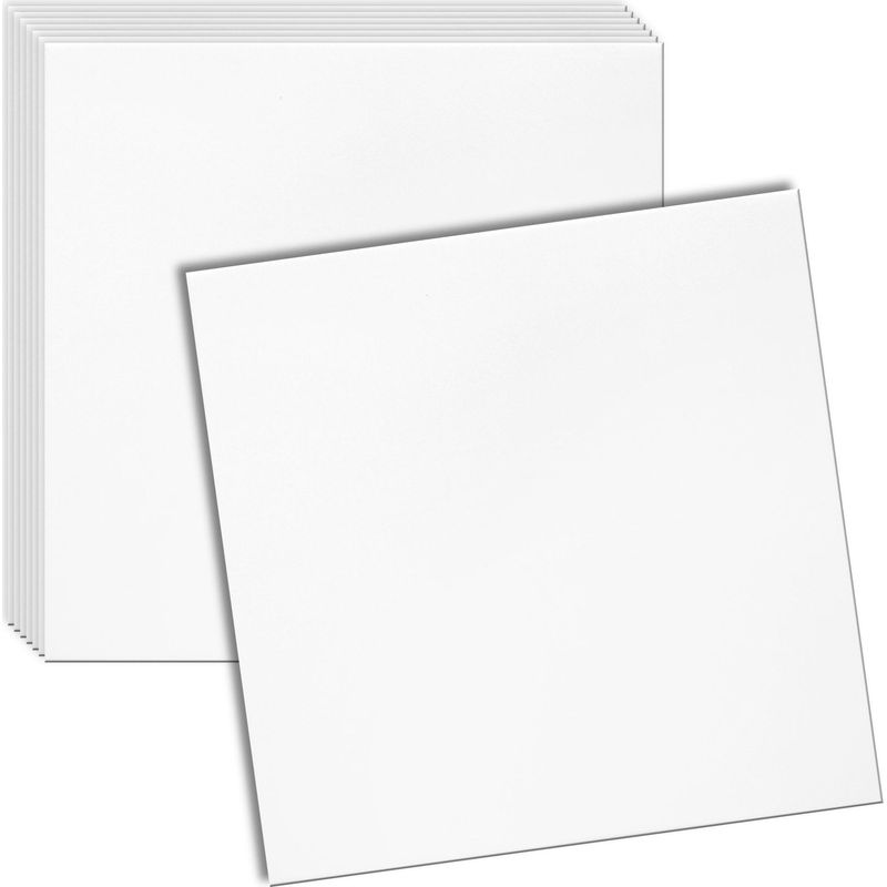 HEXIM Rasterdeckenplatten 62x62cm Deckenplatte PVC Deckenverkleidung Deckenpaneele Kunststoff Feuchtraum: YDB009