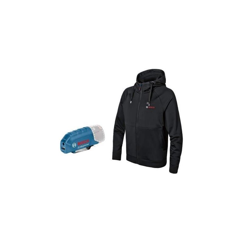 Capuche Chauffante Bosch Professional XXL - Compatible 12V Et 18V - 95% Polyester