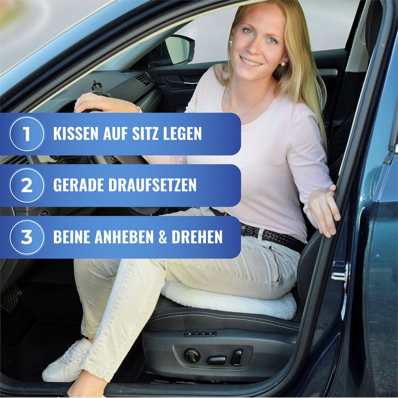 Coussin de siège de voiture rotatif, coussin de siège rotatif,Coussin de chaise automatique | Coussin de siège rond antidérapant pour voiture, pivotant à 360 degrés, pour personnes âgées et enceintes Coussin de siège de voiture rotatif, coussin de siège rotatif,Coussin de chaise automatique | Coussin de siège rond antidérapant pour voiture, pivotant à 360 degrés, pour personnes âgées et enceintes