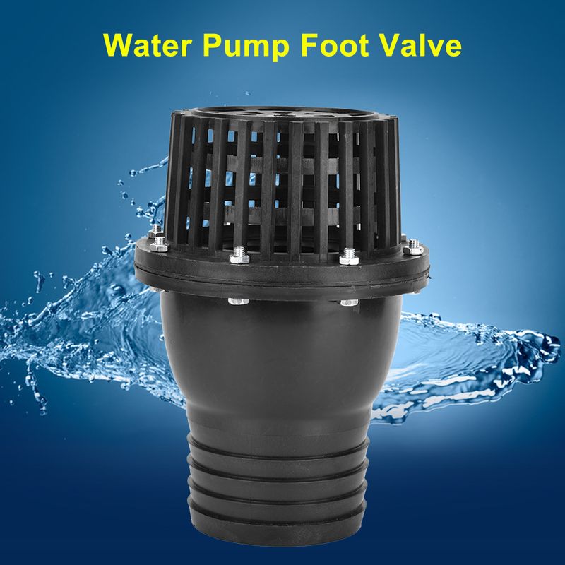 Clapet Anti-retour Plat En PVC Noir – Basse Pression, Pour Pompe à Eau, 1 Pièce, Made In China