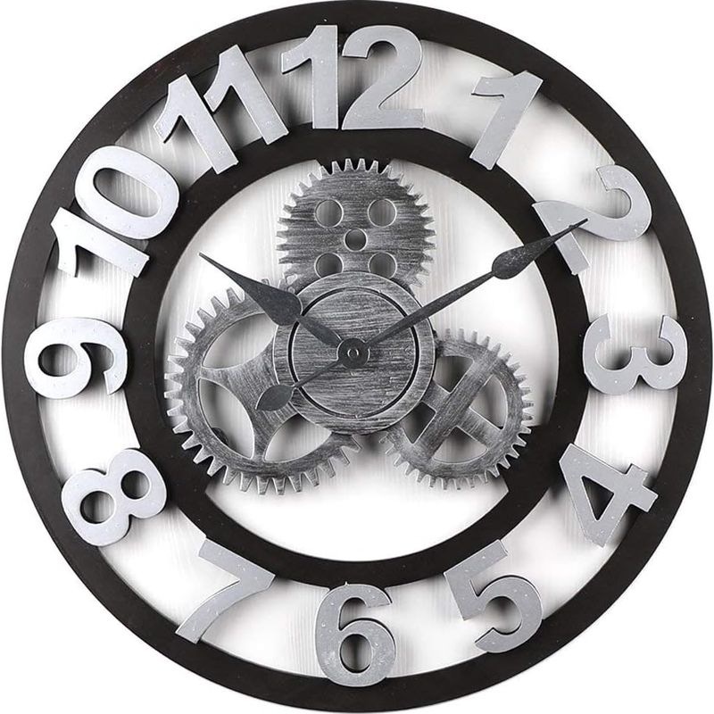 Wall Clocks, 3D Wall Clock, Steampunk Wall Clock, Classic Vintage