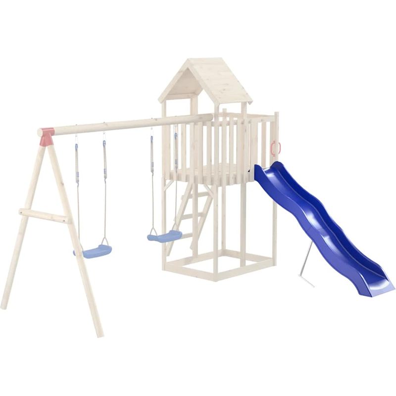 Toboggan pour enfant - Bleu - 210 x 40 cm - En polypropylène - Pour tour de jeu - Combinaison durable - Équipement de jeu d'extérieur Toboggan pour enfant - Bleu - 210 x 40 cm - En polypropylène - Pour tour de jeu - Combinaison durable - Équipement de jeu d'extérieur