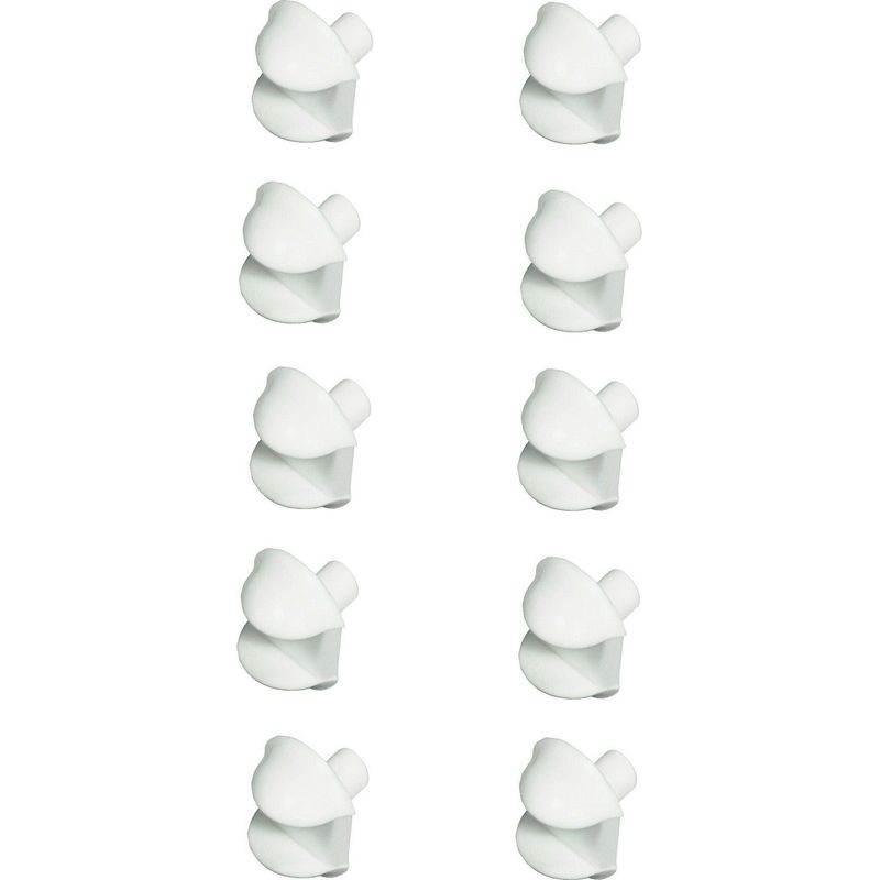 Floatdream - Lot De 20 Supports De Poupée Réglables, Blancs - En Plastique Durable, Hauteur Ajustable - Pour Poupées, Peluches, Ultraman