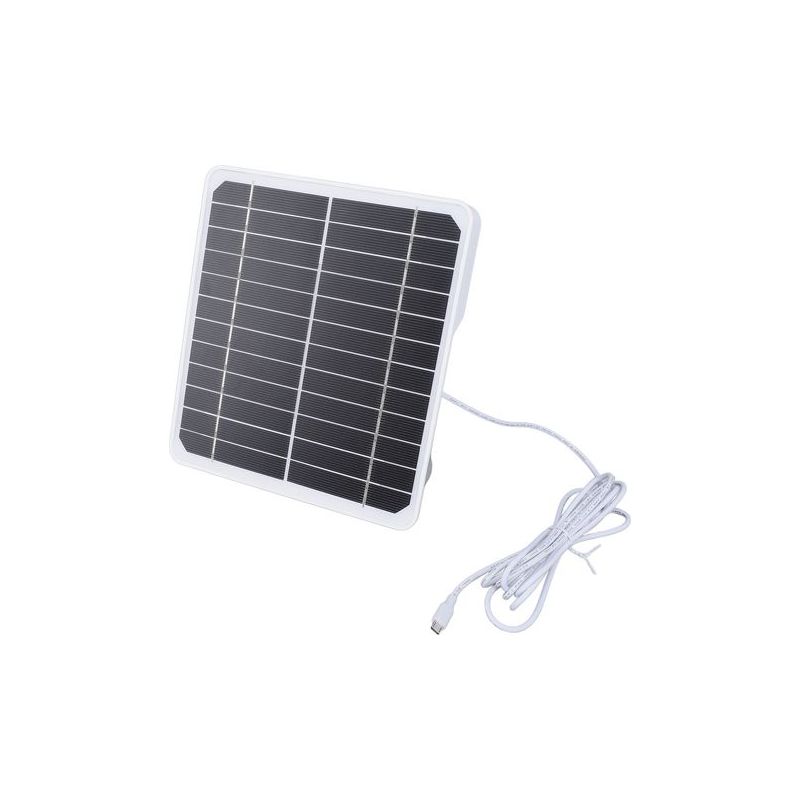 Panneau Solaire 8W Pour Caméra Blink, Ring Et Autres – étanche IP66, Câble 3m Inclus