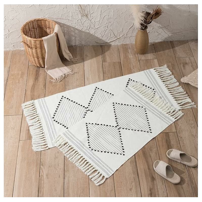Lahome – Tapis de couloir lavable Boho pour cuisine et salle de bain, 61 x 183 cm Lahome – Tapis de couloir lavable Boho pour cuisine et salle de bain, 61 x 183 cm