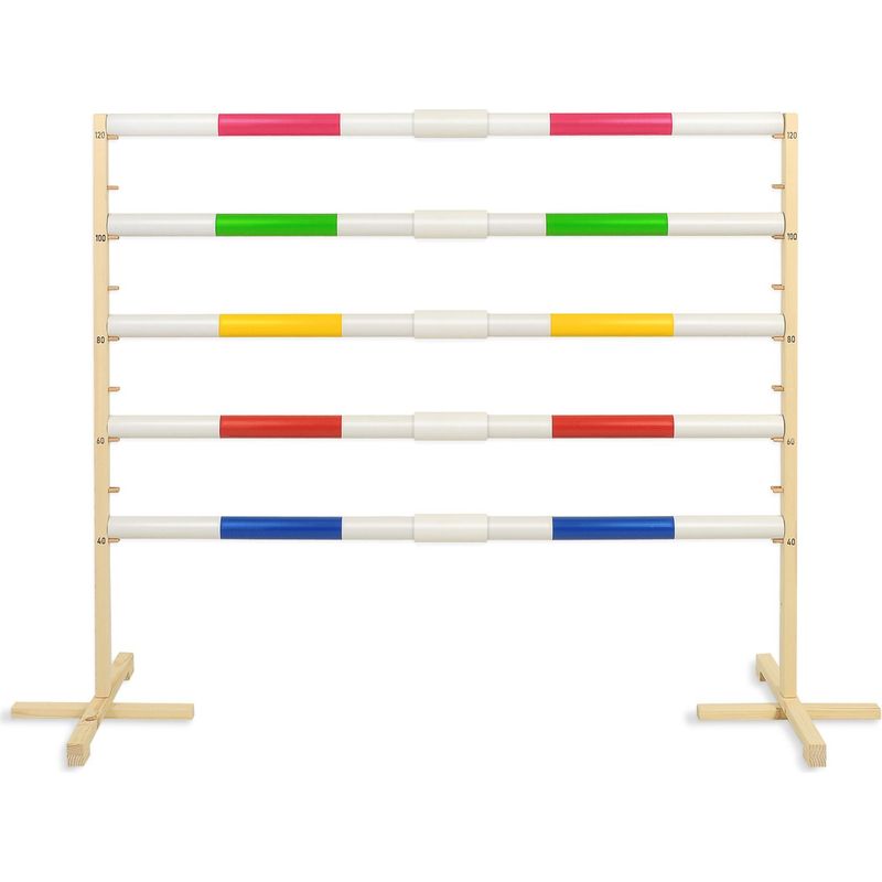 Hoofly Kit D'Obstacles Pour Hobby Horse – 2 Sauts En Pente + 1 Cavaletti, Bois MDF, Montage Facile, Plaisir Équestre Dès 3 Ans