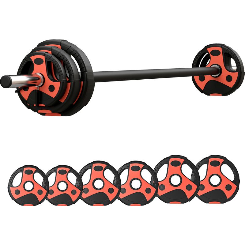 BEL Haltères Musculation Gym Entraînement 20KG réglables de 12PCS