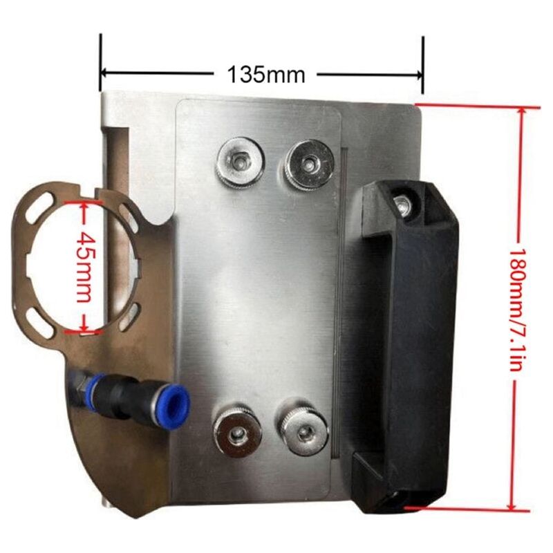 QUSLLIS Support pour Meuleuse D'angle Pour Angle 45 Degré Coupe Carrelage, pour Type 100, Avec Conduite D'eau de 2m, Réglable Support De Coupe Spécial, pour Menuiserie, Coupe de Carrelage, Plâtrerie QUSLLIS Support pour Meuleuse D'angle Pour Angle 45 Degré Coupe Carrelage, pour Type 100, Avec Conduite D'eau de 2m, Réglable Support De Coupe Spécial, pour Menuiserie, Coupe de Carrelage, Plâtrerie