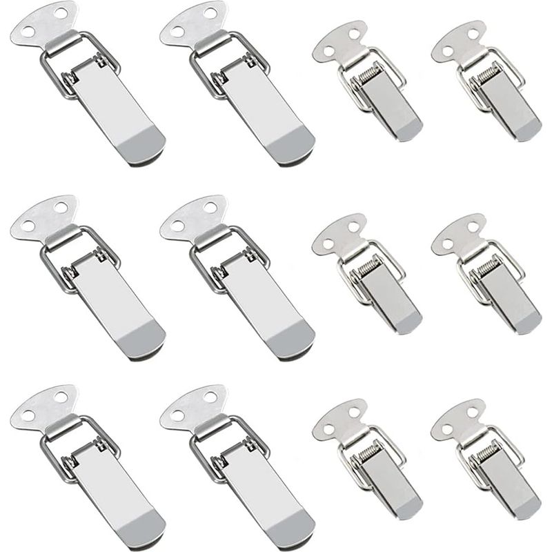 Lot De 2 Serrures à Levier En Inox Pour Boîte De Verrouillage – Sans Marque