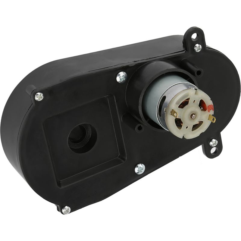 Boîte de vitesses de moteur électrique, boîte de vitesses de moteur électrique RS390 6 V / 12 V 12000-20000 tr/min pour jouet de voiture d'enfants(6V
