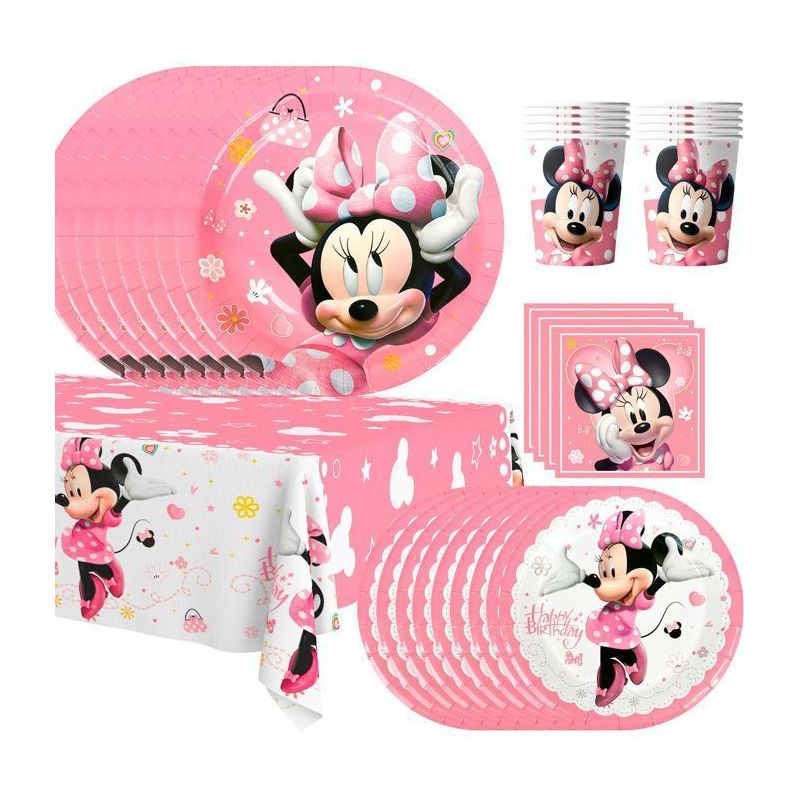 Kit Vaisselle Anniversaire 61 Pièces – Assiettes, Gobelets, Serviettes, Nappe 108x180 Cm, Thème Transformateur, Qualité Alimentaire