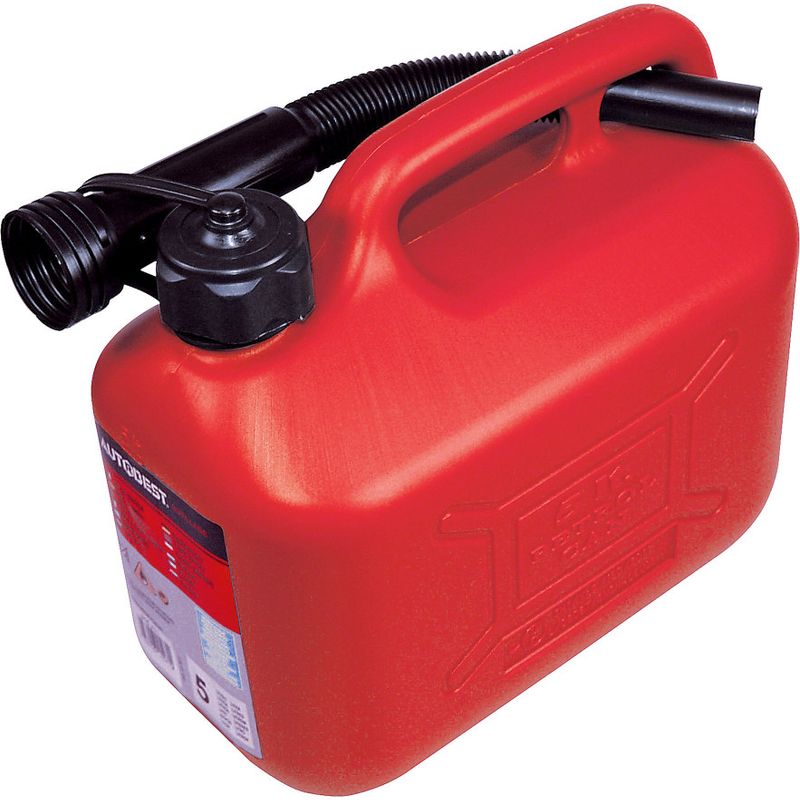 Bidon Mélangeur 5 L En Polyéthylène Renforcé – Avec Bec Verseur, Newgardenstore