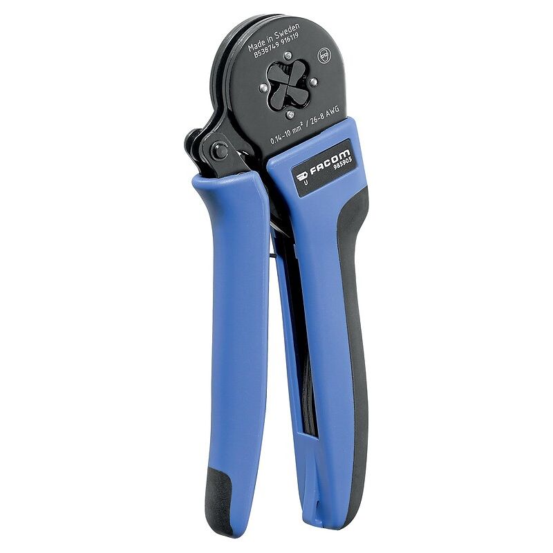 Pince à Sertir Facom ELEC N° 673838 - Pour Cosses 0,5 à 6 Mm² - Peu Utilisée