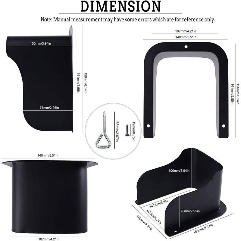 Copertura Antipioggia In Plastica Per Citofono E Controllo Accessi, Resistente 20kg, 16x14x10 Cm