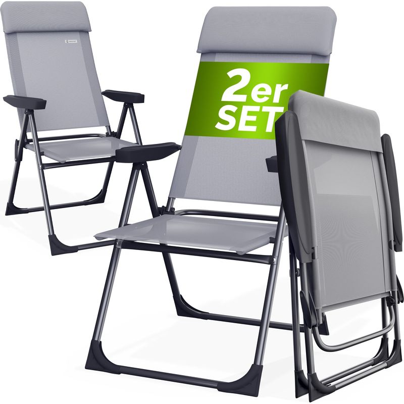 sonnenschirm für campingstuhl BO-CAMP Sonnenschirm für Campingstuhl Regenschirm Klappstuhl Strand St
