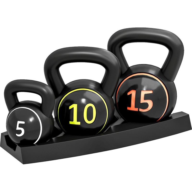 Kettlebell en Vinyle Antidérapant 8 kg Hop-Sport, Bouilloire de Poids avec Poignée, Haltère à Boule pour Entraînement à Domicile - Sport Kettlebell en Vinyle Antidérapant 8 kg Hop-Sport, Bouilloire de Poids avec Poignée, Haltère à Boule pour Entraînement à Domicile - Sport