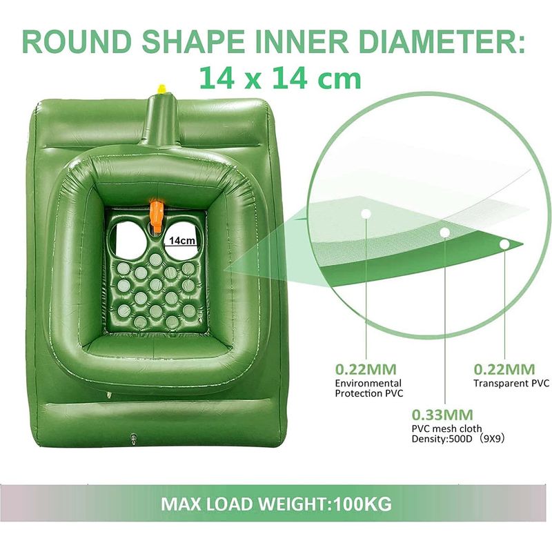 Monwssoe Flotteur pour Tout-Petits, Flotteur de Piscine en PVC pour Enfants avec Pistolet à Eau, Avion Gonflable, Jouets Amusants et sûrs pour Piscine, Convient aux Enfants de 1 à 6 Ans, Rouge