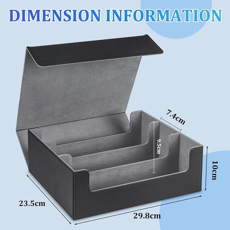 Boite Carte Boîte De Rangement 5-en-1 Pour Cartes Magic MTG - 800