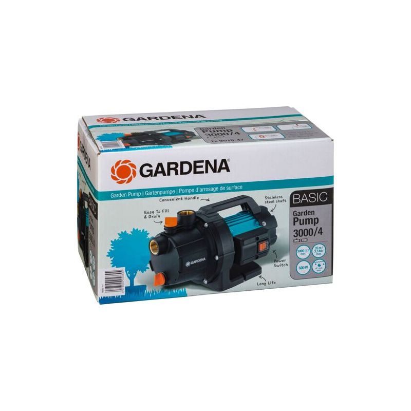 Einhell GC-GP 6040 ECO Gartenpumpe – 600 W, 4000 L/h, 3,6 Bar, Mit Wasserfüllanzeige & Frostschutz Einhell GC-GP 6040 ECO Gartenpumpe – 600 W, 4000 L/h, 3,6 Bar, Mit Wasserfüllanzeige & Frostschutz
