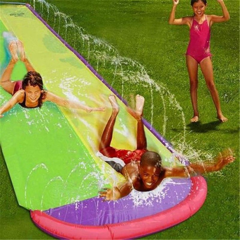 Toboggans Aquatiques de Jardin Tapis de Glisse Eau Toboggan Eau Jouets
