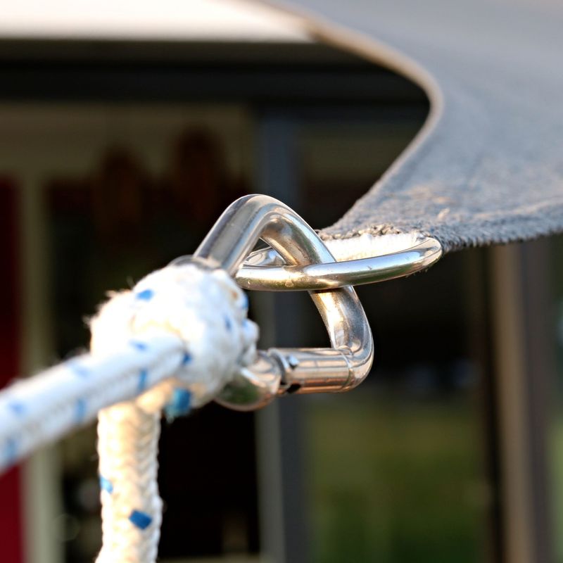 sonnensegel 400 x 400 wasserdicht Nach Maß cm Rechteckig Sonnenschutz Premiumpolyeste für Außenbereich, Garten, Camping, Terrasse, cremefarben Hitzeanpassung: Erste deutsche Stadt Farbe_Gruen Set:4er Set | 8 Stück