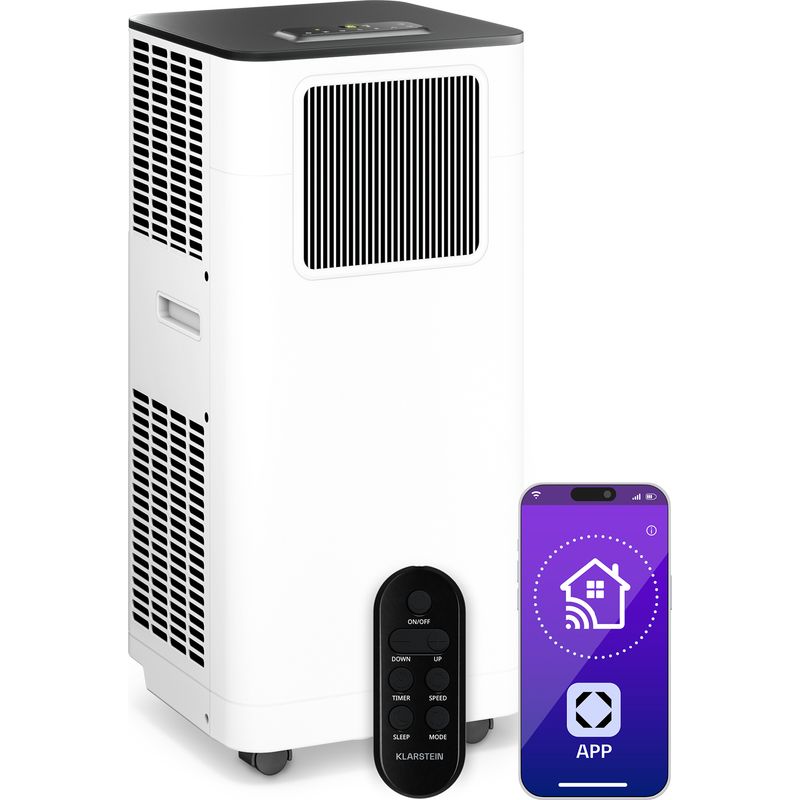 Climatiseur mobile Klarstein 7000 BTU - Ventilateur - Déshumidificateur - Refroidisseur d'air 3