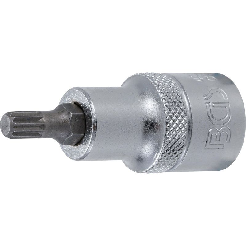 BGS technic | Bit-Einsatz | Antrieb Innenvierkant 12,5 mm (1/2) | Innenvielzahn (für XZN) M6 BGS technic | Bit-Einsatz | Antrieb Innenvierkant 12,5 mm (1/2) | Innenvielzahn (für XZN) M6