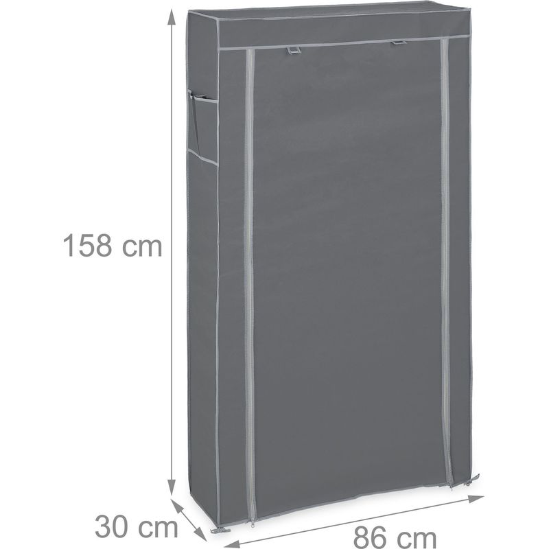 Meuble à chaussures en bois et rotin naturel pour couloirs étroits,L60