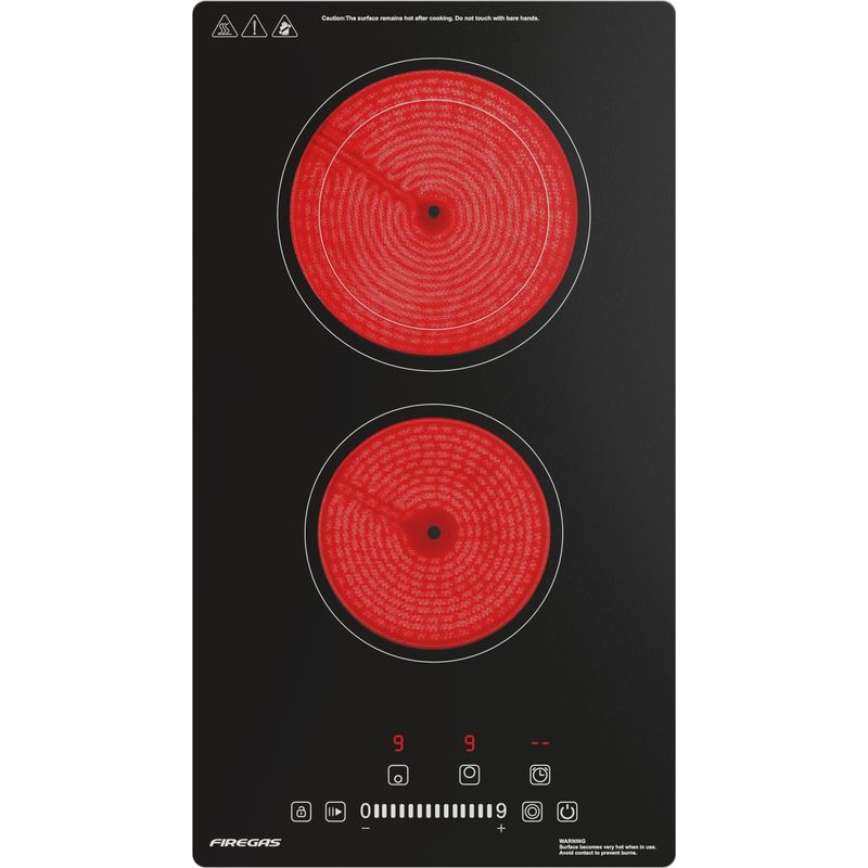 Plaque de cuisson à induction - DOMO - 1 foyer - 28,4 x 29 x 7,1 cm - Blanc - Electroménager