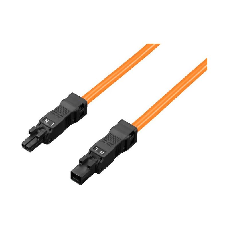 Rittal SZ 2500.450 2-pole connection cable for inside wiring - 3 meters