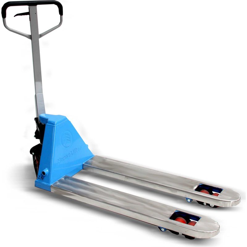 Holzmann Palettenhubwagen HUB25KG – 2500 Kg Tragkraft, 1150 Mm Gabellänge, 115 Mm Hubhöhe – Robust, Langlebig & Zuverlässig