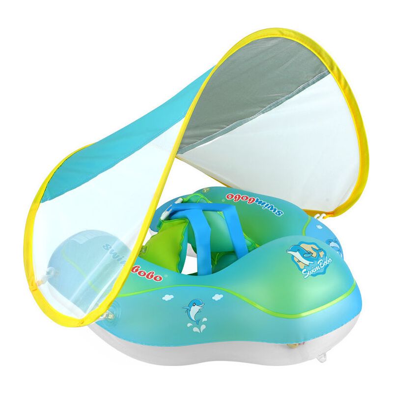 Komsoup Chaise Flottante Hamac Pour Piscine – Siège Aquatique Semi-Immergé – Polyester Résistant – Pour Plage, Lac, Rafting – Sans Nouille
