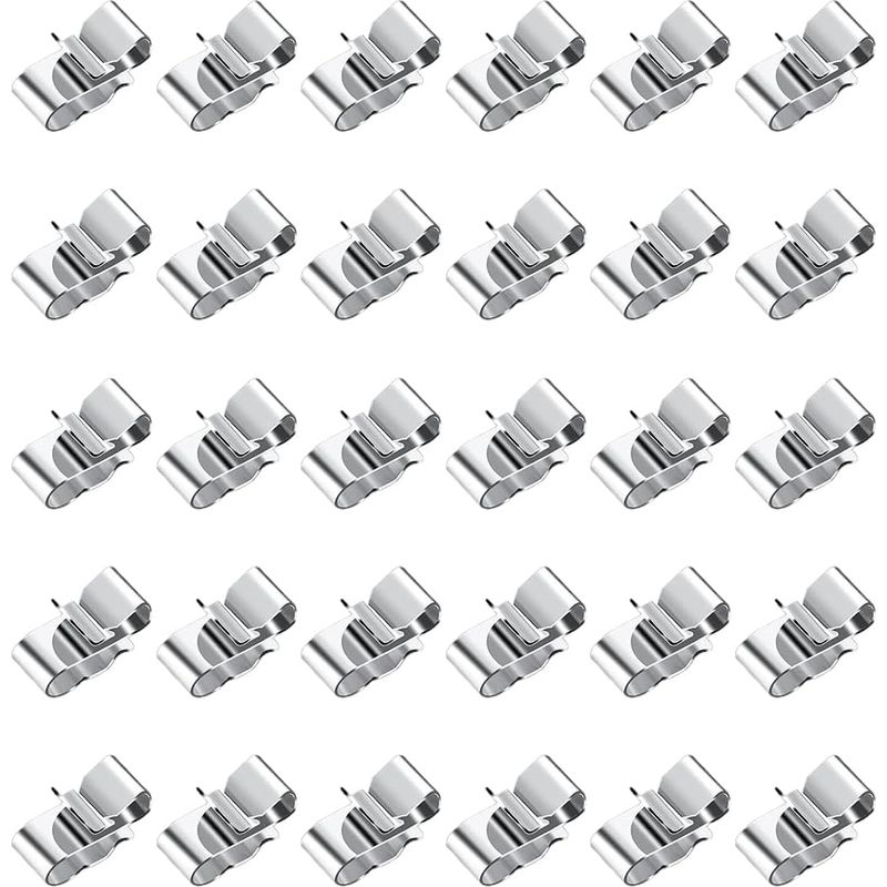 20PCS Kabel Kordel Clips Selbstklebend Draht Klemme Tisch Wand Tidy