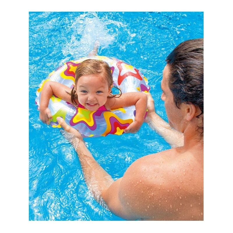 Intex Recreation 59230EP Lively Print Swim Ring 20, assorted designs by Intex Intex Recreation 59230EP Lively Print Swim Ring 20, assorted designs by Intex