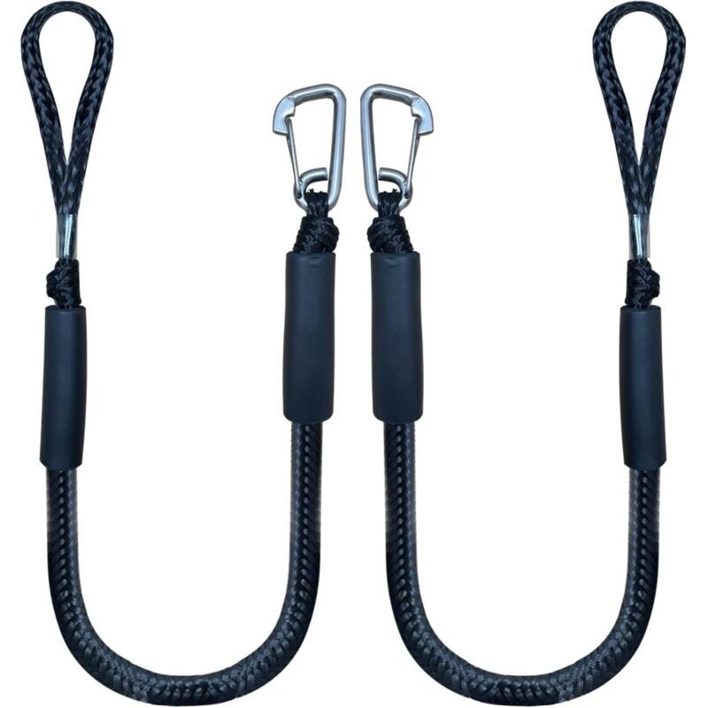 INCETUE verstellbar Spanngummi mit Haken, 2M lang flach spanngurte mit