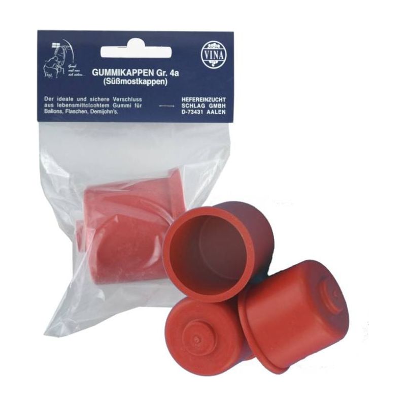 3er-Pack Konische Gummistopfen 51–62 Mm Mit Loch – Für Labor, Rohre & Abflüsse – Chemikalienbeständig, Flexibel & Dicht