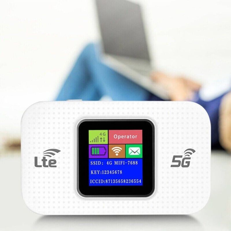 Router WiFi Portatile 150 Mbps, Supporto Per 10 Dispositivi, Batteria 3650mAh, Standby 50 Ore, SIM Standard (UE) - 4