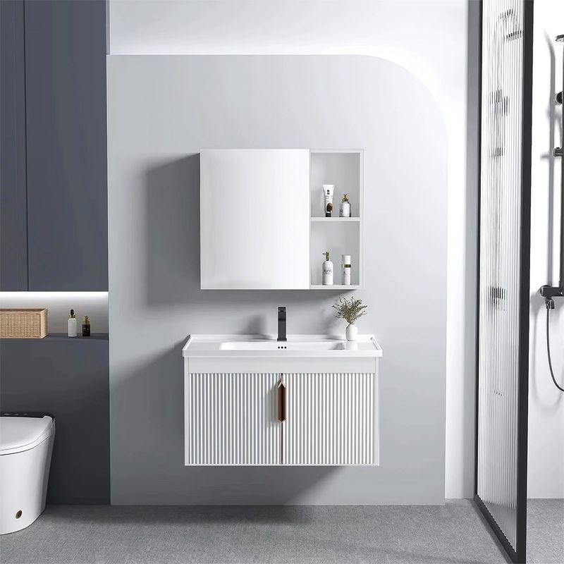 BADMÖBEL-SET MIT ASTOR WASCHTISCH REA WHITE 60CM