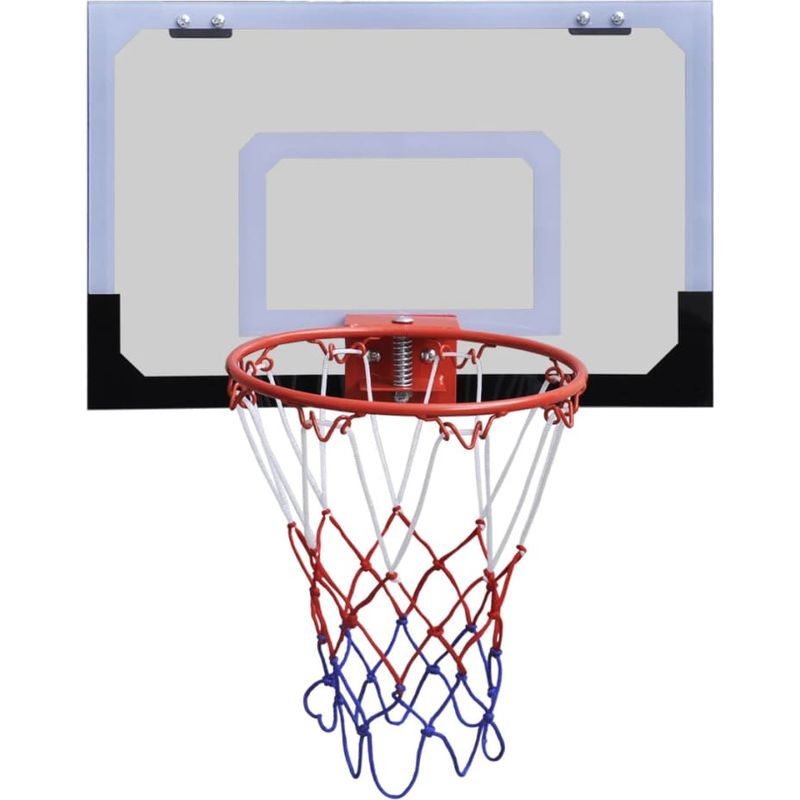 Mini panier de basket pour enfants jeu mural avec 3 ballons et pompe idéal pour chambre à coucher ou bureau noir - Sport Mini panier de basket pour enfants jeu mural avec 3 ballons et pompe idéal pour chambre à coucher ou bureau noir - Sport